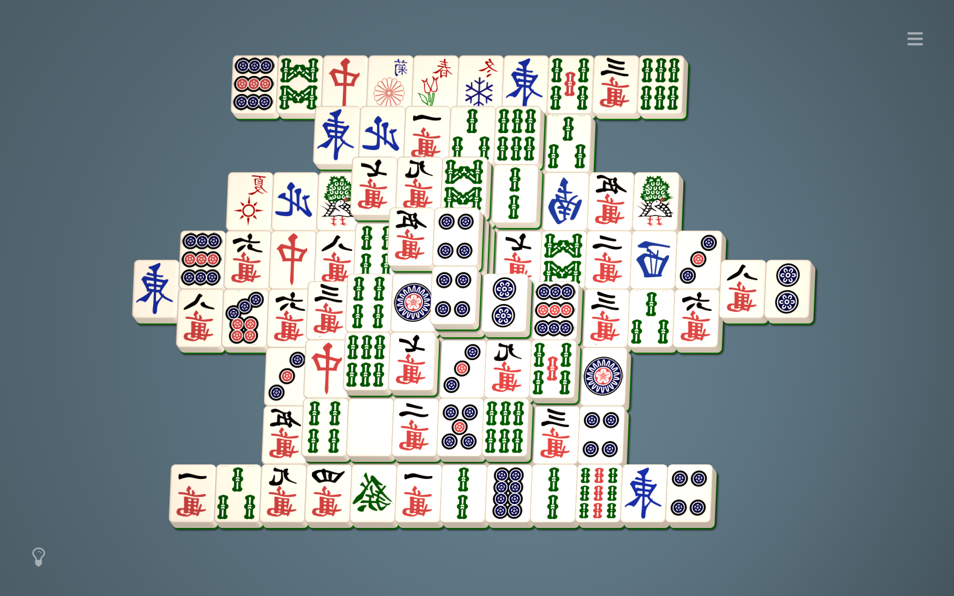 Screenshot of Classic Mahjong: Pyramid
